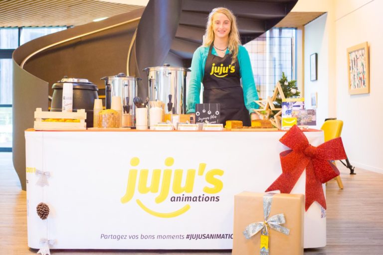 Animation Coffee Shop vin chaud en entreprise - JUJU'S Animations