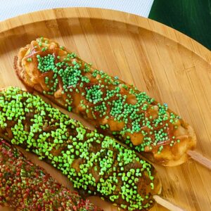 Animation Gaufre sucette verte - Saint Patrick