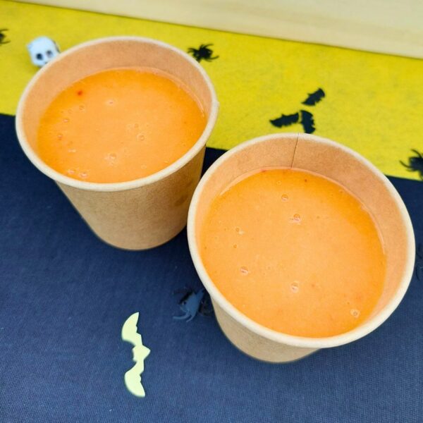 Recette smoothies Halloween - orange