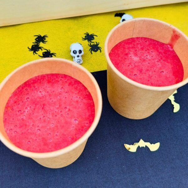 Recette smoothies Halloween - rouge